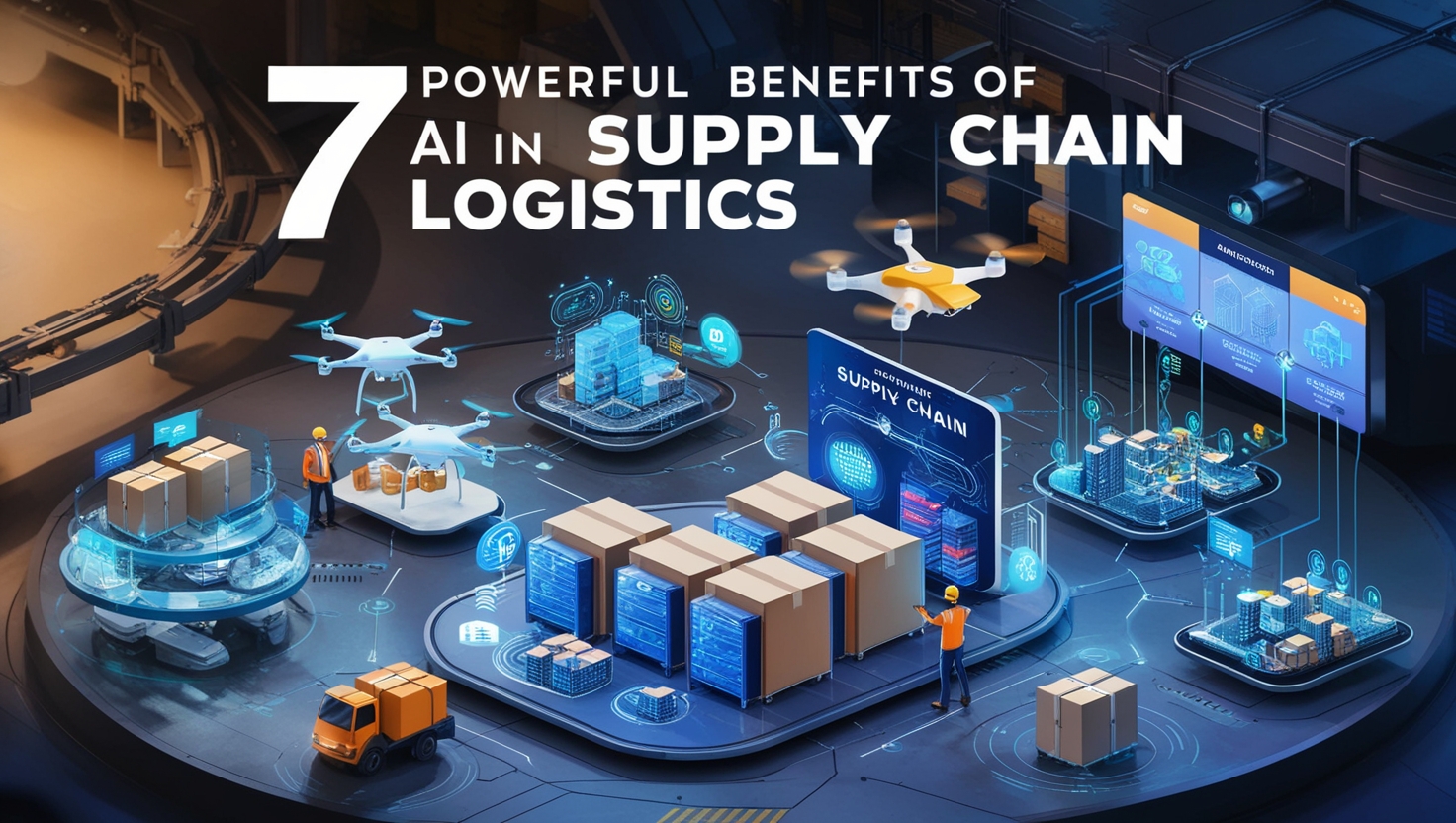 7 Powerful Benefits of AI in Supply Chain Logistics