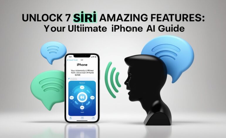 Unlock 7 Siri Amazing Features: Your Ultimate iPhone AI Guide